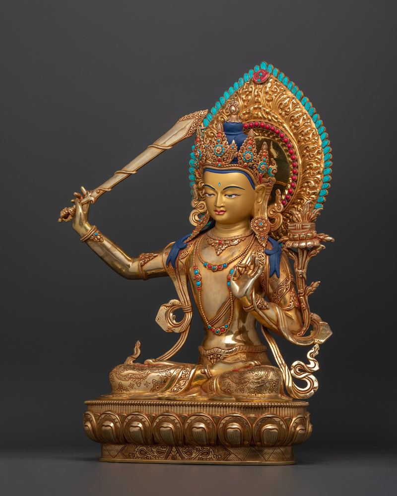 peaceful-manjushri-figure