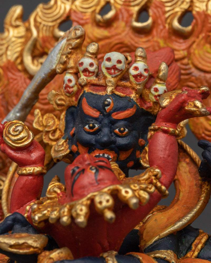 four-armed-mahakala-with-consort-statue