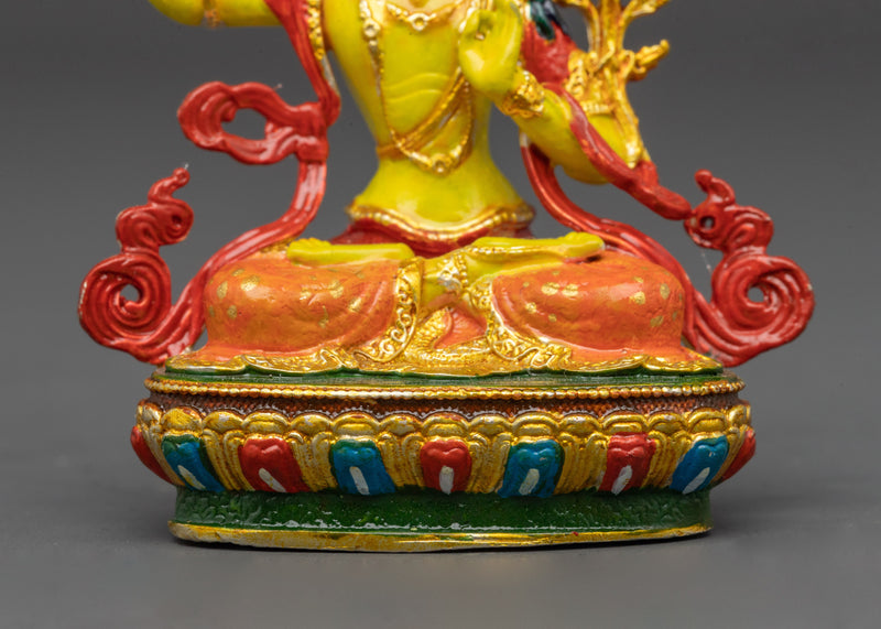 Mini Manjushri For Decor Statue | Symbol of Wisdom