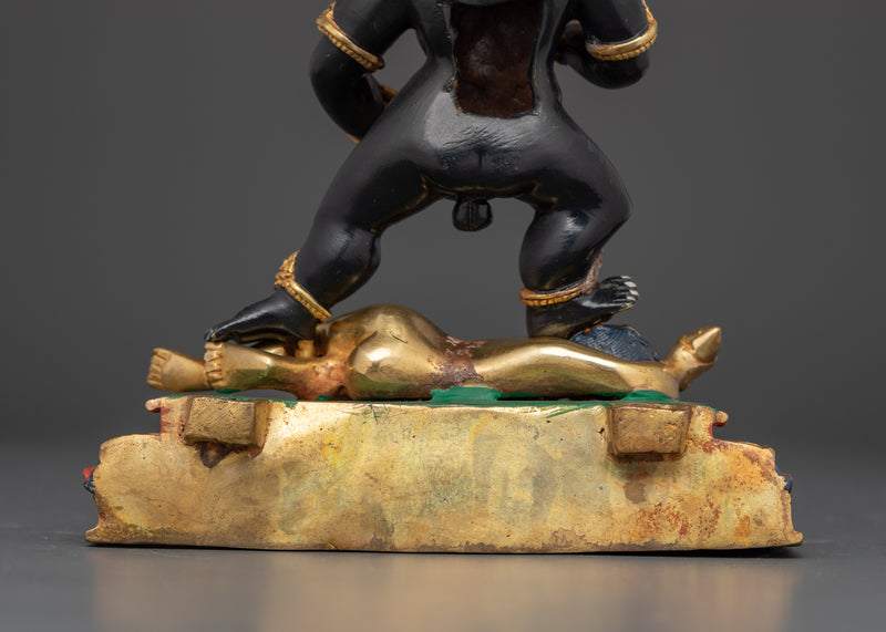 The Protector of Wealth and Abundance | Black Dzambhala Statue