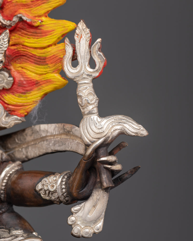 Six-Armed Mahakala Buddha Statue | A Powerful Guardian of Dharma