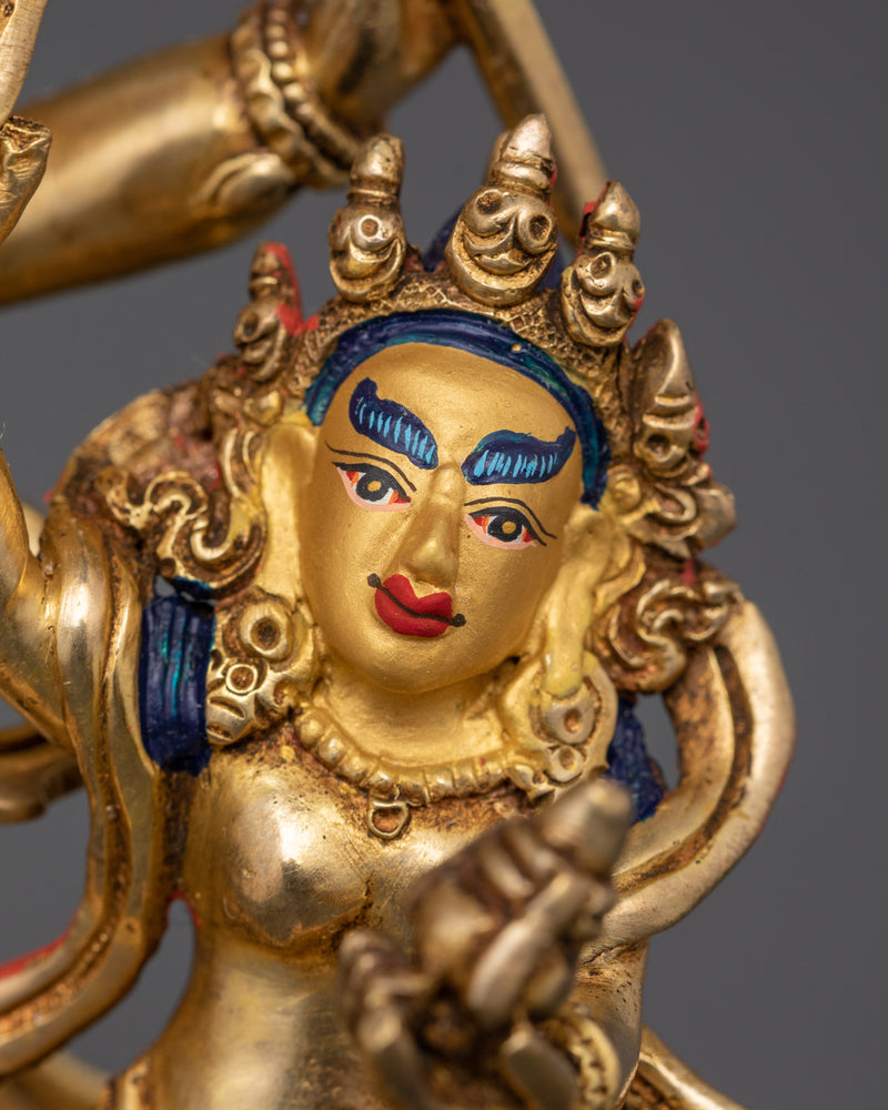 Black Dzambhala Precious Golden Deity | God of Wealth