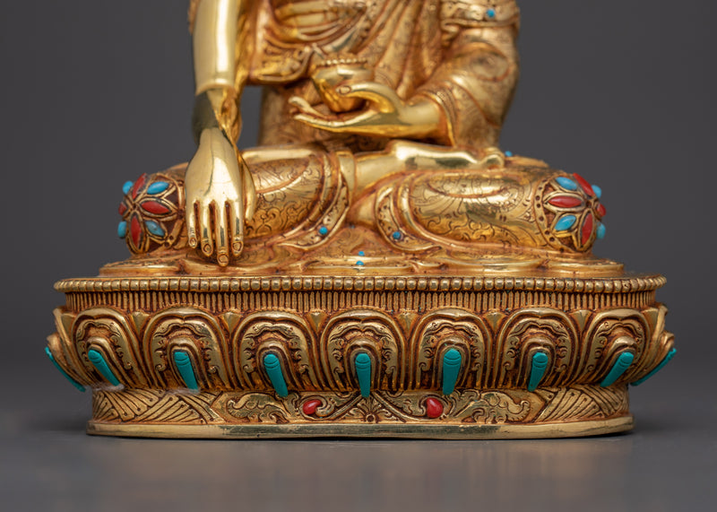 Shakyamuni Buddha The Teacher of Dharma | Tibetan craftsmanship Decor