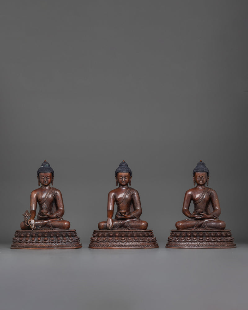 oxidized-three-buddha-set