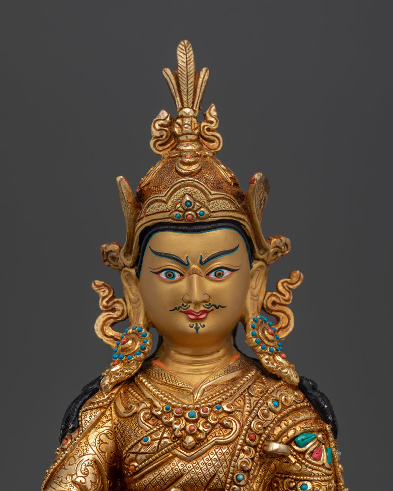 Lotus Buddha Statue of Guru Rinpoche | Sacred Second Buddha