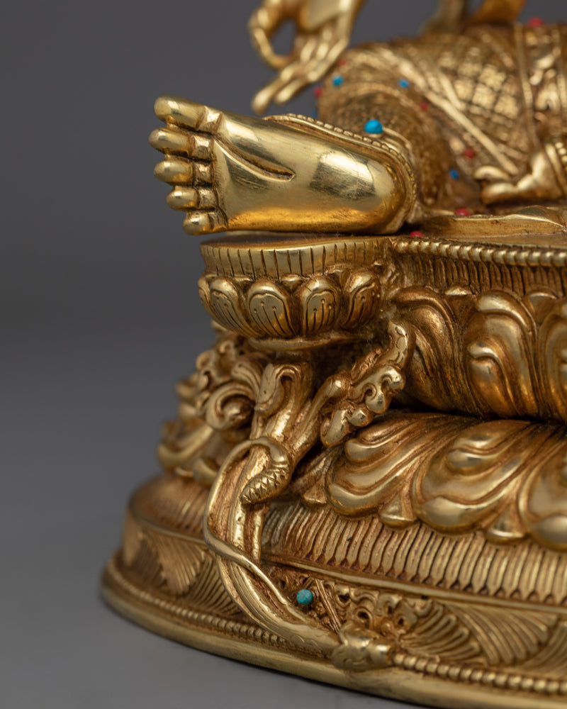 Buddhist Green Tara Figurine | The Compassionate Mother of Liberation