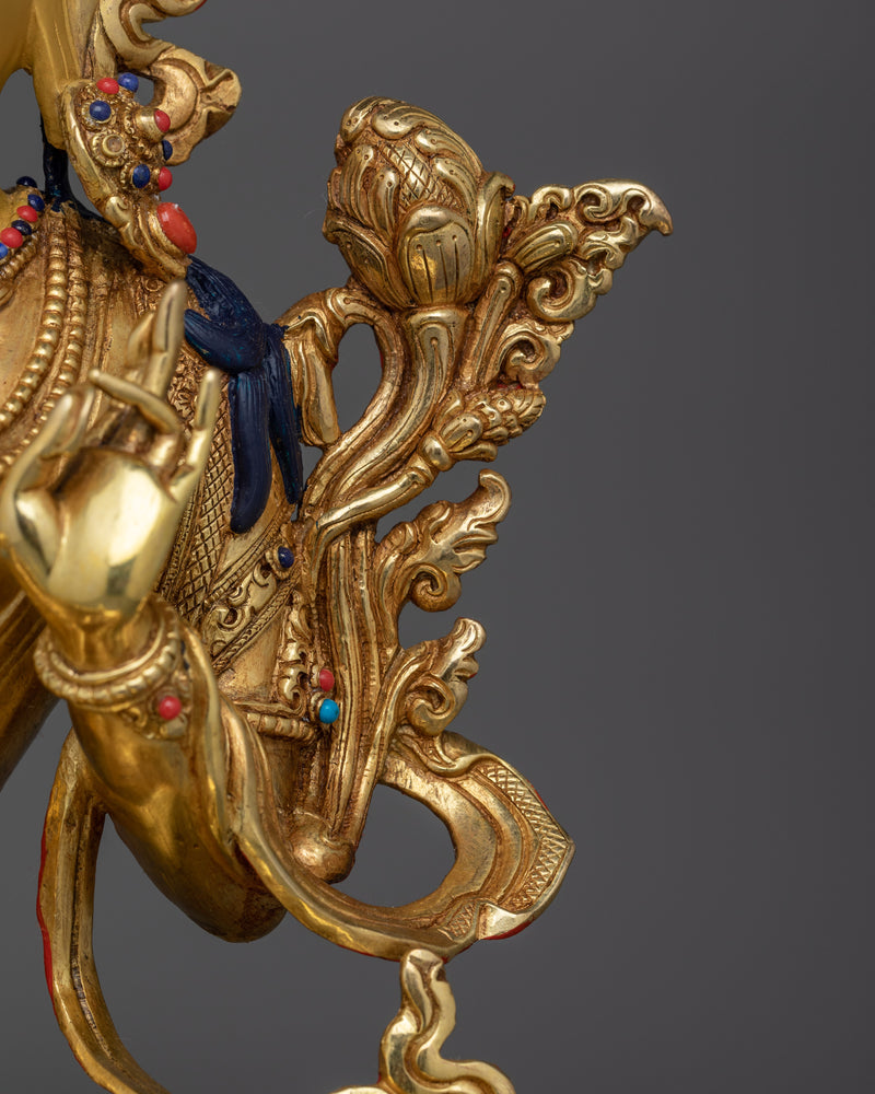 Buddhist Green Tara Figurine | The Compassionate Mother of Liberation