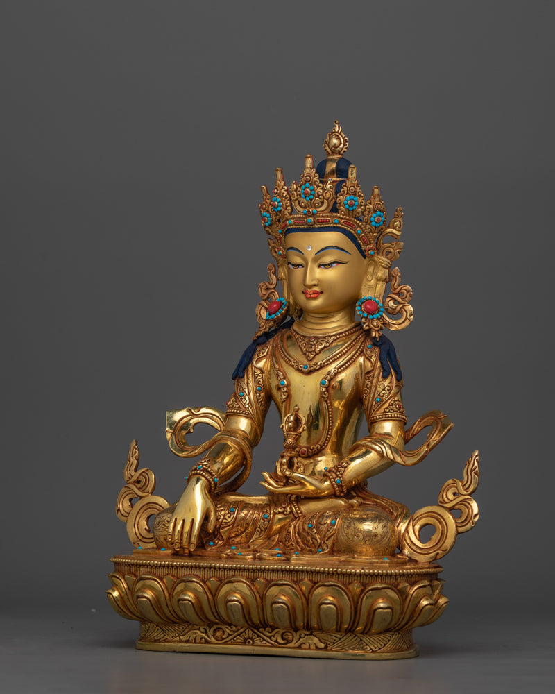 Beautiful Akshobhya "Mitrugpa" | Tibetan Buddha Statue of Tranquility