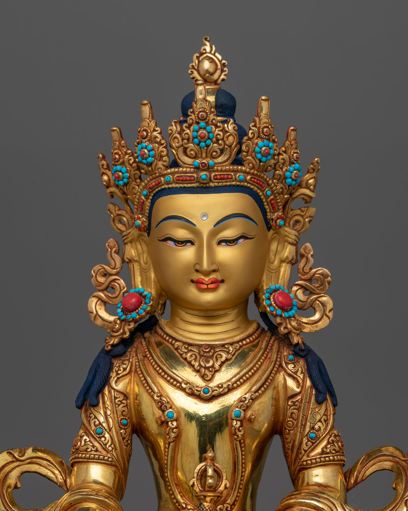 Beautiful Akshobhya "Mitrugpa" | Tibetan Buddha Statue of Tranquility