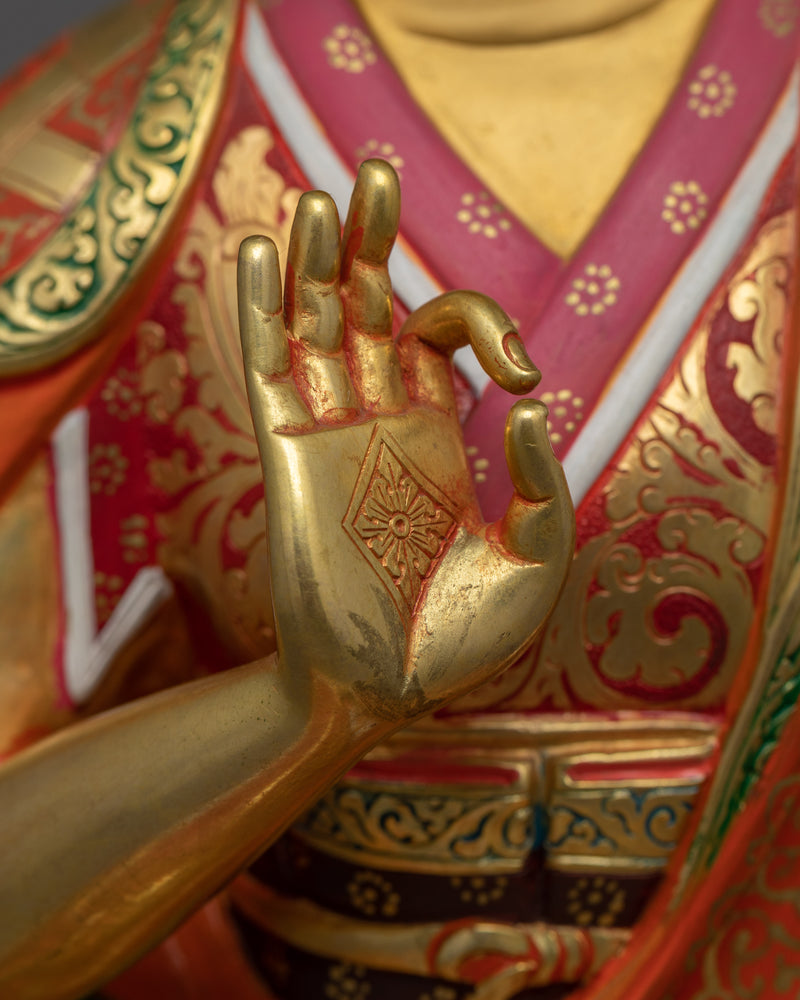 Tsong Khapa Set With His Deciples | Life and Teachings of Tsong Khapa