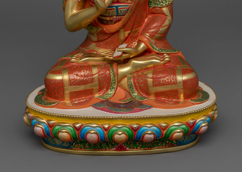 Tsong Khapa Set With His Deciples | Life and Teachings of Tsong Khapa