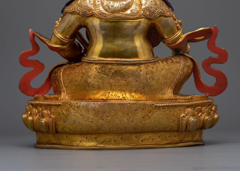 Dzambhala Wealth Buddha | Tibetan Prosperity Deity Statue