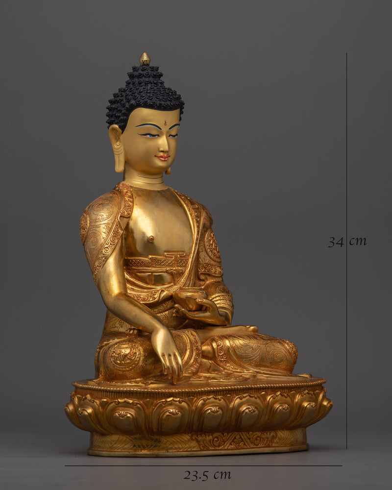 Enlightened Teacher Shakyamuni Buddha Statue