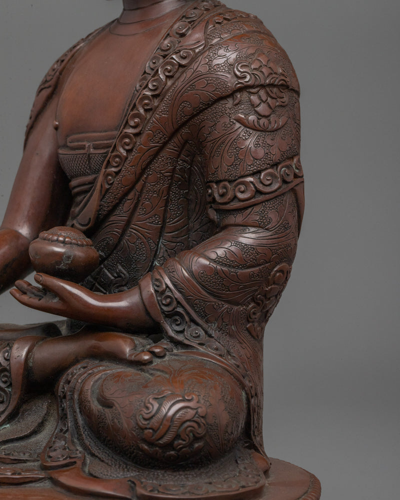 Peaceful Buddha Shakyamuni Statue | Symbol of Serenity and Enlightenment