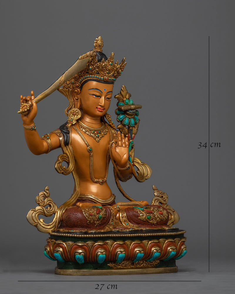 Buddha Manjushri Statue 