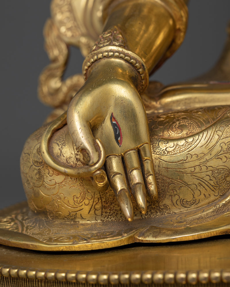 Buddhism White Tara Figure | Serene Meditation Tara