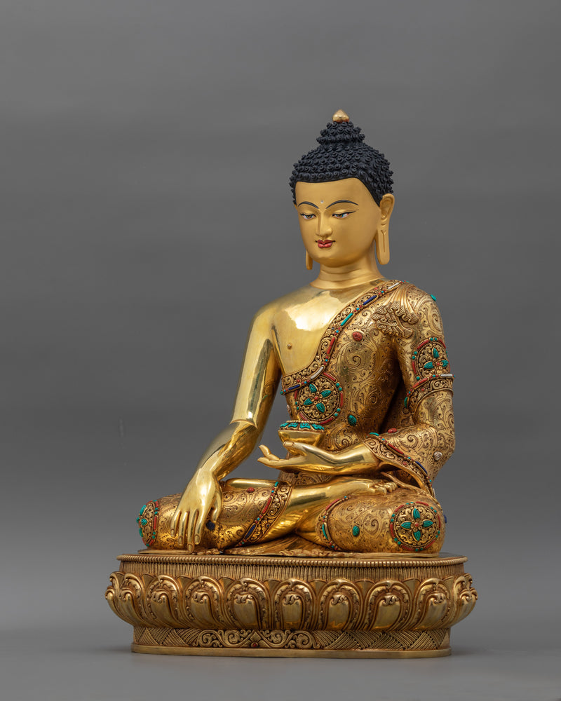 Three Buddha Set Sculpture | Medicine Buddha, Shakyamuni Buddha, Amitabha Buddha