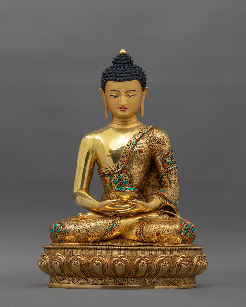 Three Buddha Set Sculpture | Medicine Buddha, Shakyamuni Buddha, Amitabha Buddha