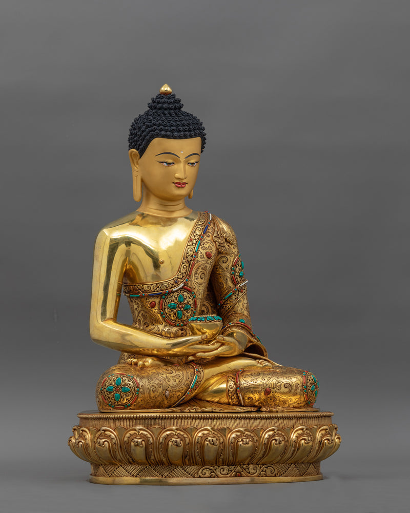 Three Buddha Set Sculpture | Medicine Buddha, Shakyamuni Buddha, Amitabha Buddha