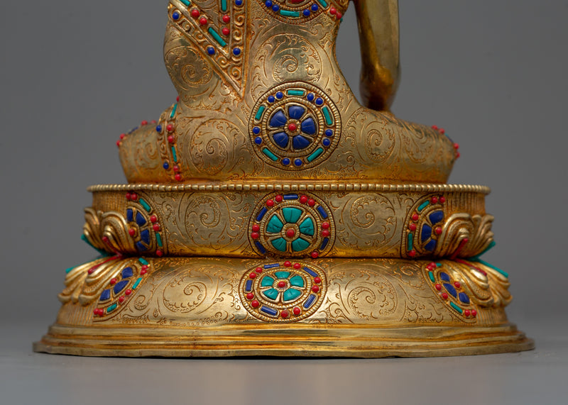 Spiritual Decor Shakyamuni Buddha Statue | Embodiment of Spiritual Wisdom, and Peace