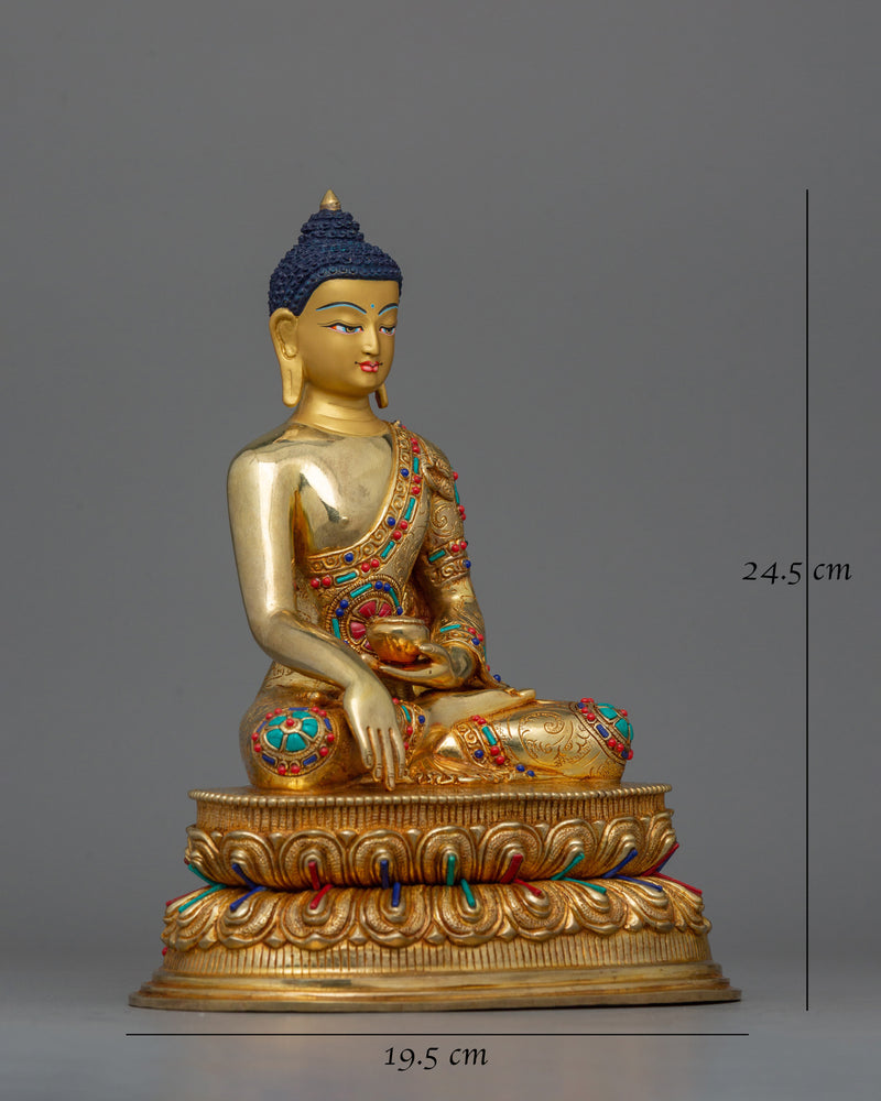 Spiritual Decor Shakyamuni Buddha Statue | Embodiment of Spiritual Wisdom, and Peace