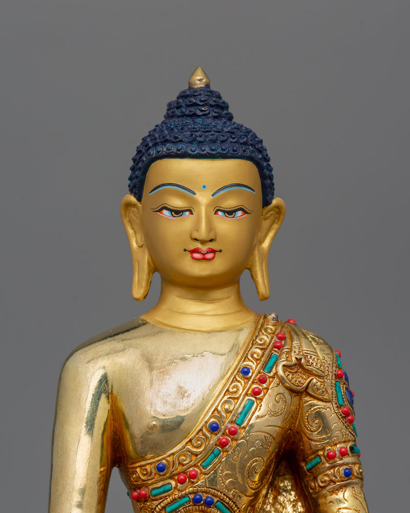 Spiritual Decor Shakyamuni Buddha Statue | Embodiment of Spiritual Wisdom, and Peace