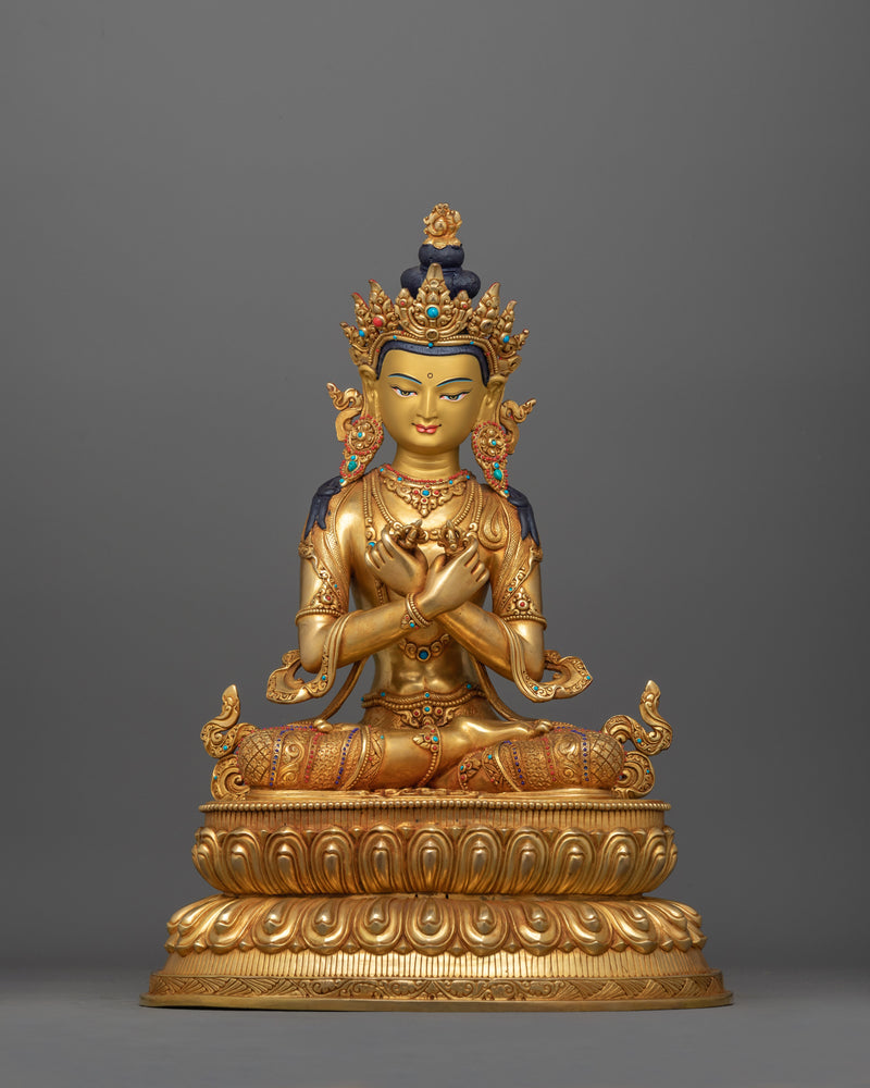 Handmade Vajradhara Deity Statue | A Sacred Emblem of Wisdom and Compassion