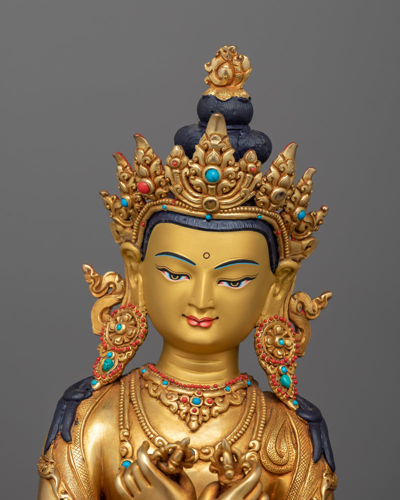 Handmade Vajradhara Deity Statue | A Sacred Emblem of Wisdom and Compassion