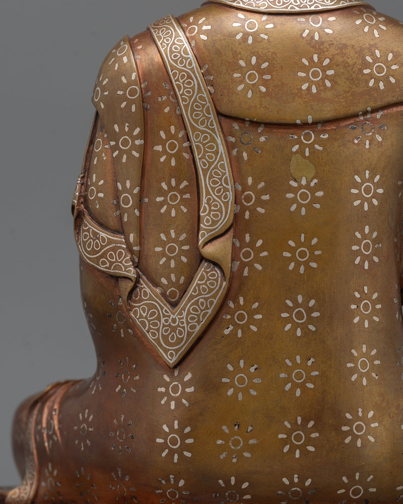 Sakyamuni Buddha of Compassion | Artisan Copper Statue for Meditation and Serenity