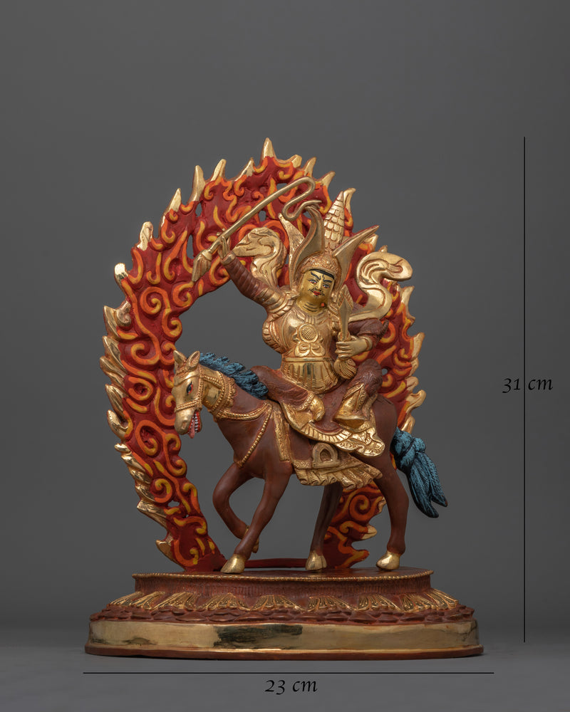 Warrior King Gesar Statue 