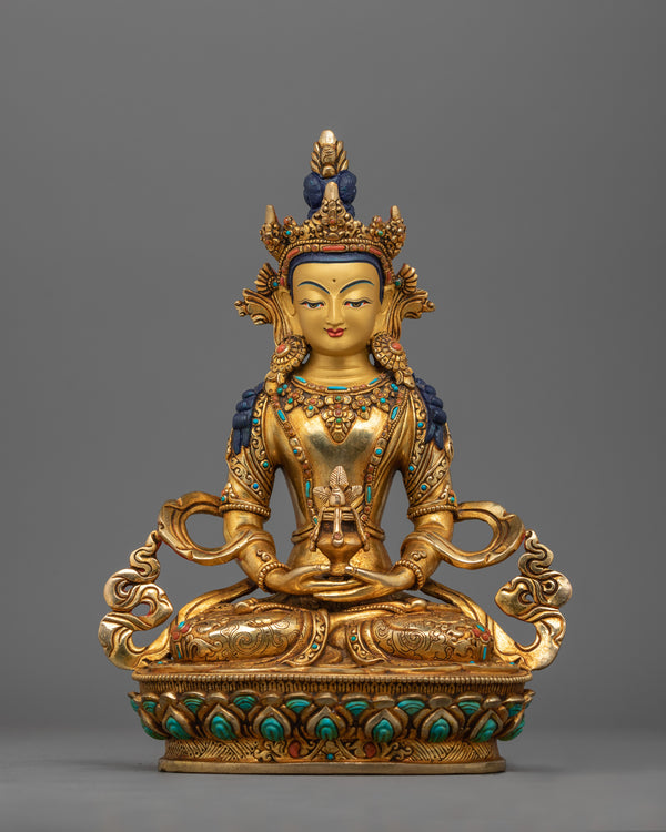 Amityus Infinite Life Buddha Statue 