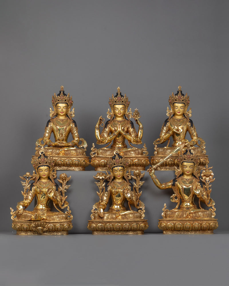 six bodhisattva set