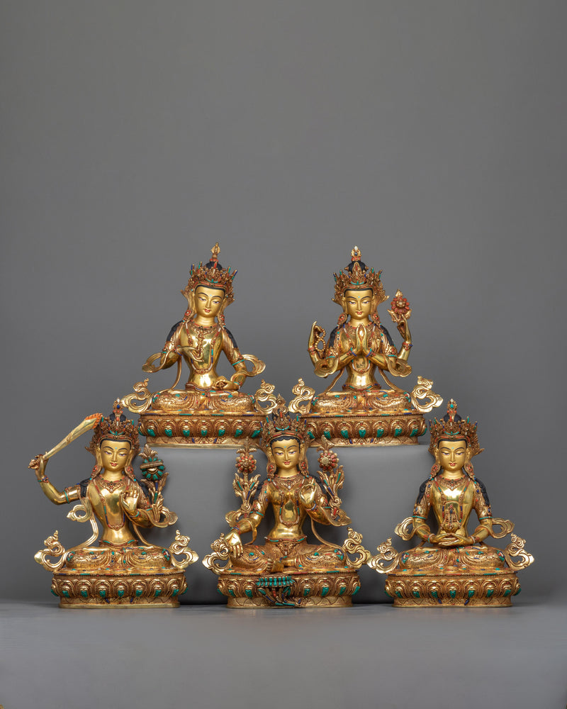 five bodhisattva set