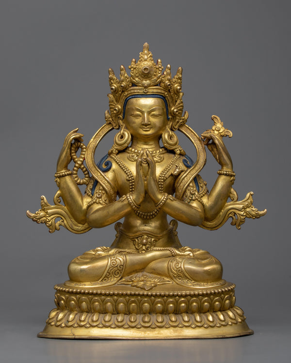 four armed lokeshvara