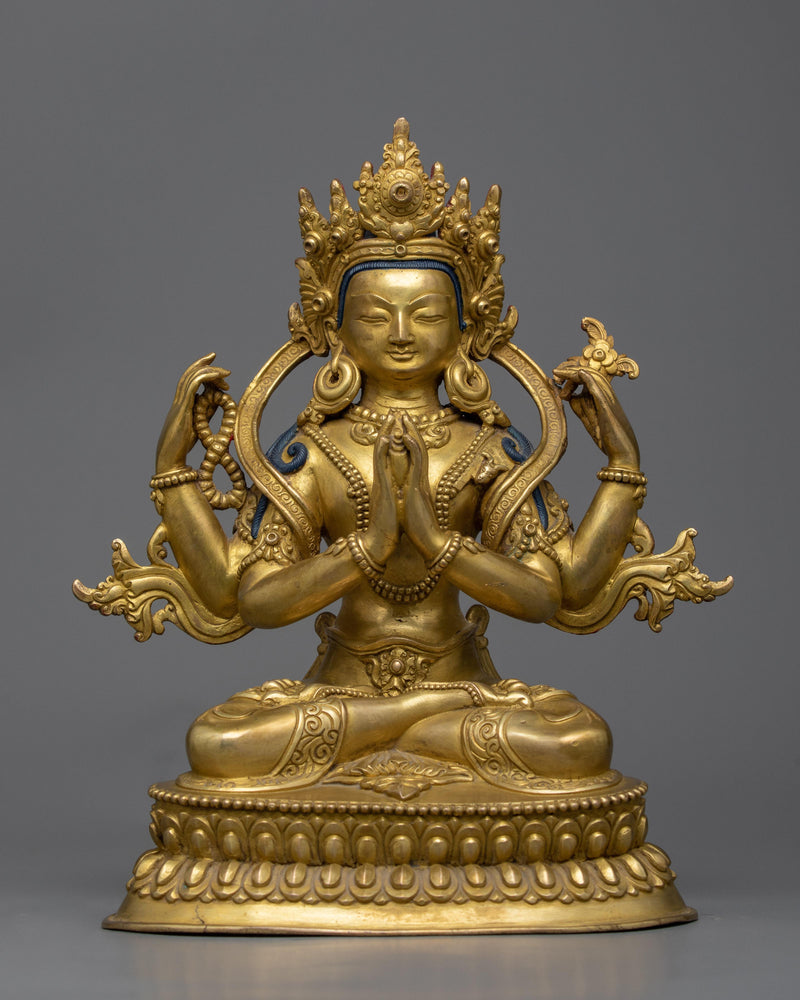 four armed lokeshvara