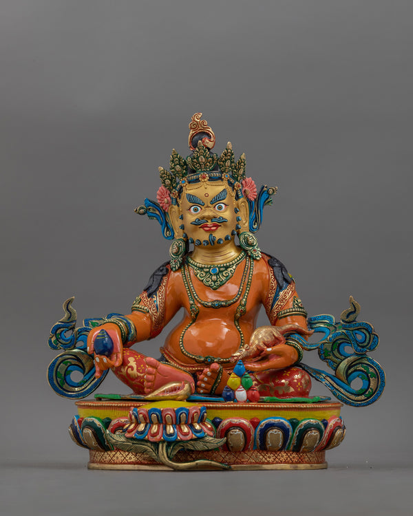 Prosperity Deity Dzambhala Statue 