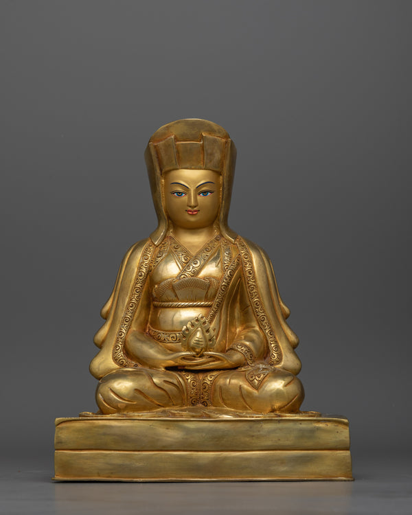 gampopa-a-kagyu-master-gold-gilded