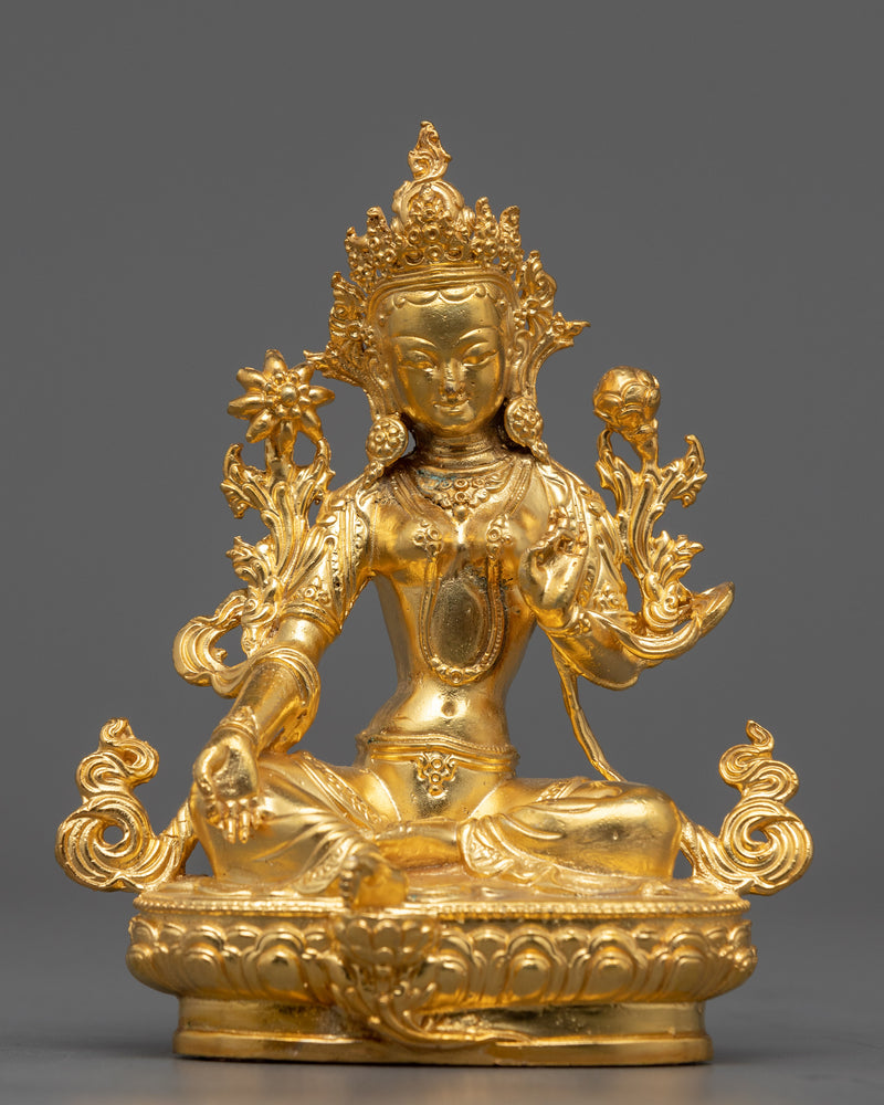 tiny-green-tara-statuette