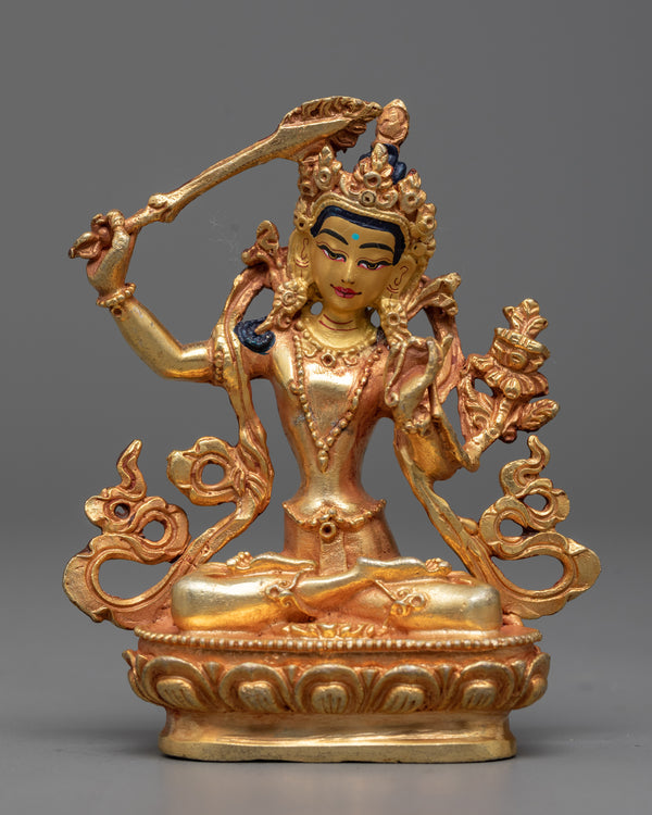 miniature-Bodhisattva-manjushri