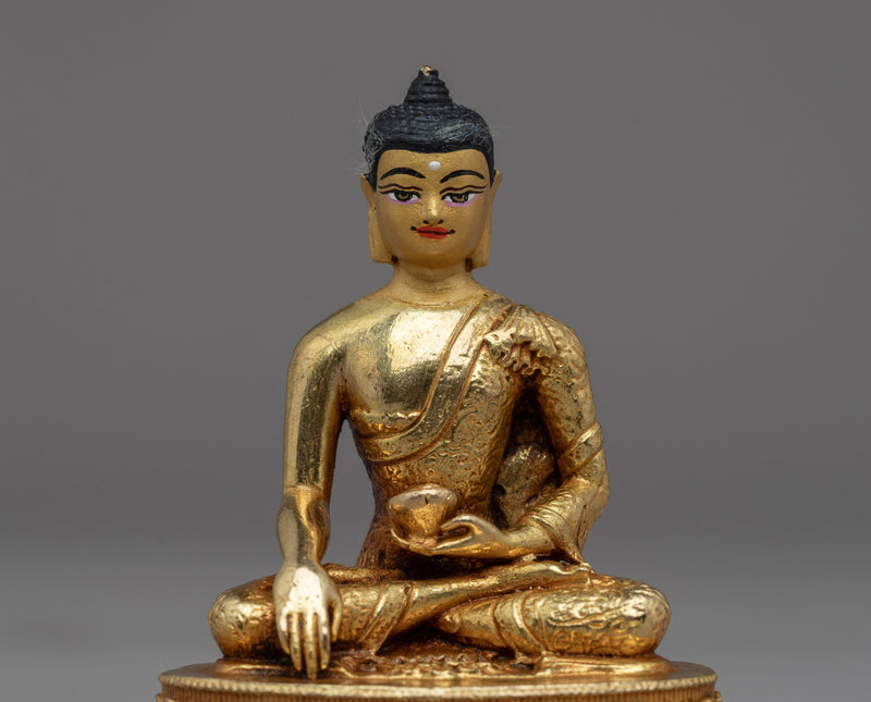 Discover the Compact Shakyamuni Buddha Statue | A Tiny Portal to Serenity