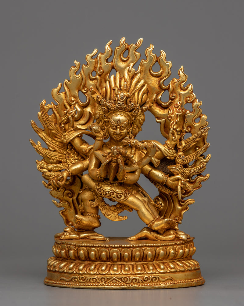 small-Vajrakilaya-statue-altar-box