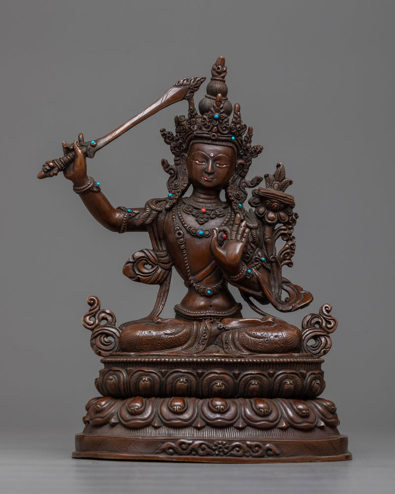 manjushri-bodhisattva-sculpture