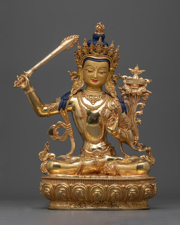 manjushri-the bodhisattva of wisdom