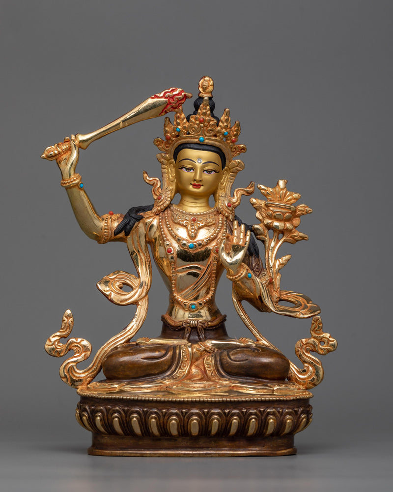 sacred manjushri-sculpture