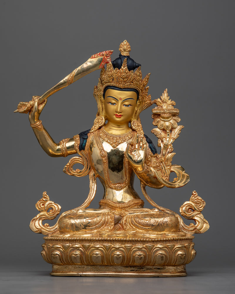 handmade-manjushri-statue