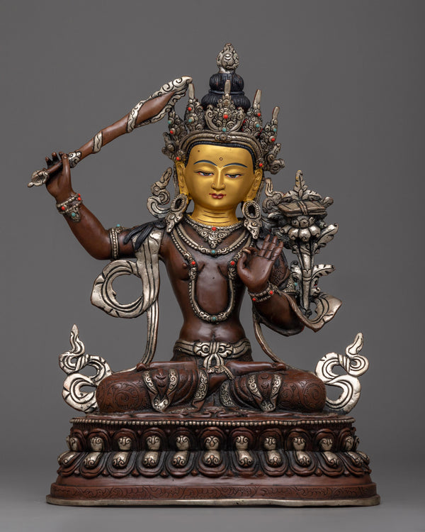 manjushri-sculpture-for-decor