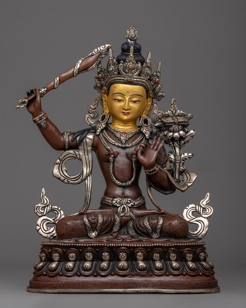 manjushri-sculpture-for-decor