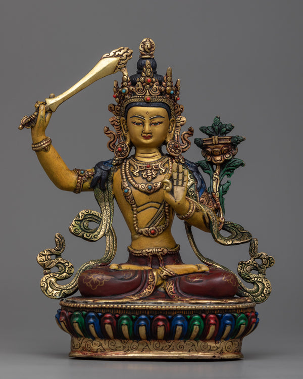 mañjuśrī statue