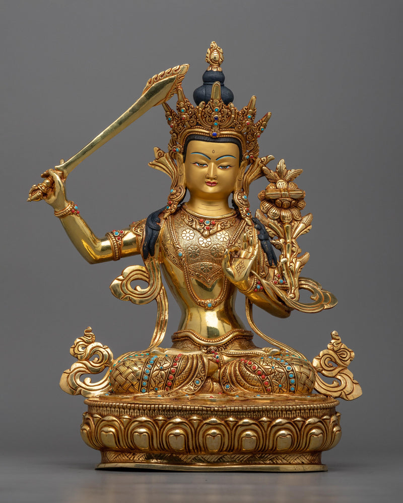 Beautiful manjushri Sculpture