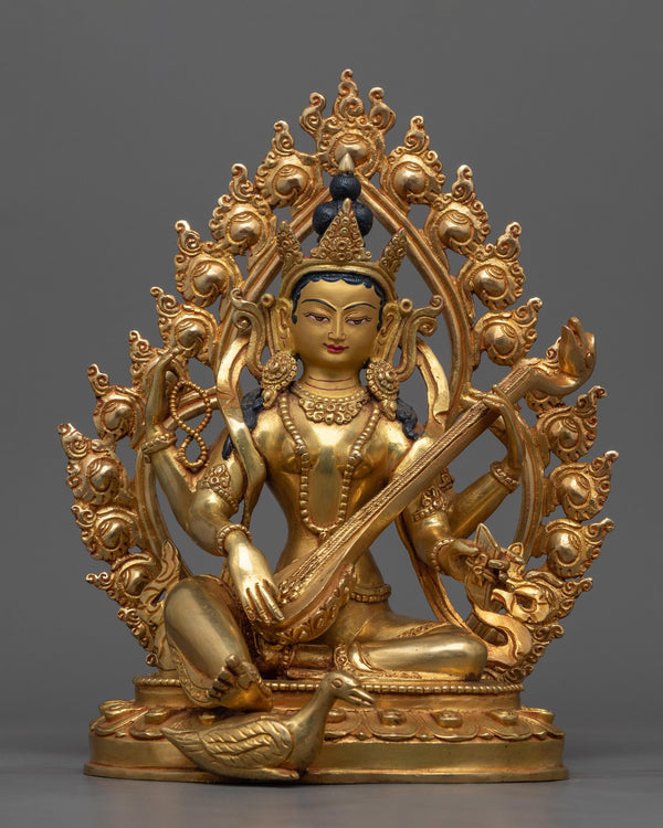 statue-of-saraswati-for shrine